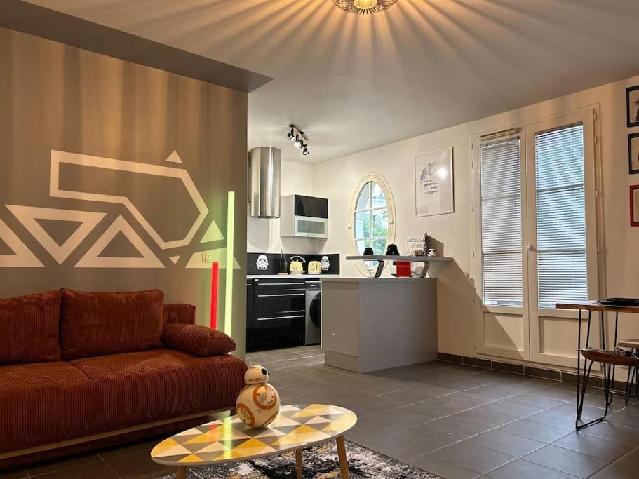 Once Upon A Time - 7Min From Disneyland - Free Private Parking - Self Checkin - Balcony - Barbecue Magny-le-Hongre Eksteriør billede