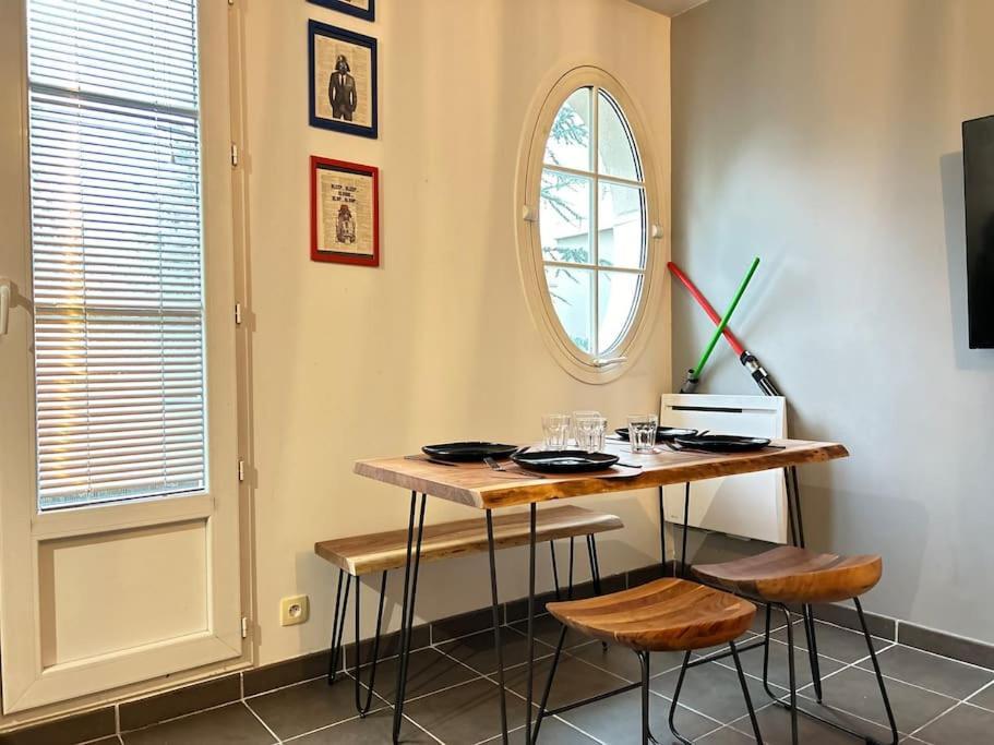 Once Upon A Time - 7Min From Disneyland - Free Private Parking - Self Checkin - Balcony - Barbecue Magny-le-Hongre Eksteriør billede