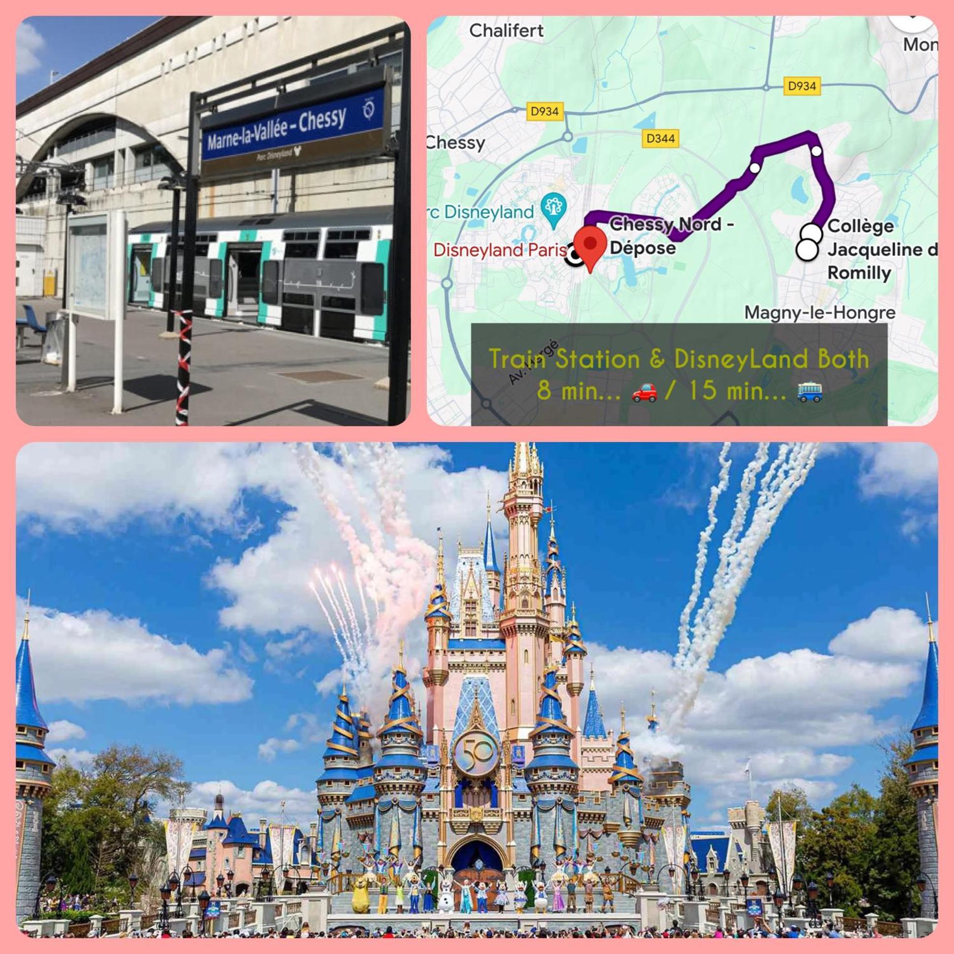 Once Upon A Time - 7Min From Disneyland - Free Private Parking - Self Checkin - Balcony - Barbecue Magny-le-Hongre Eksteriør billede