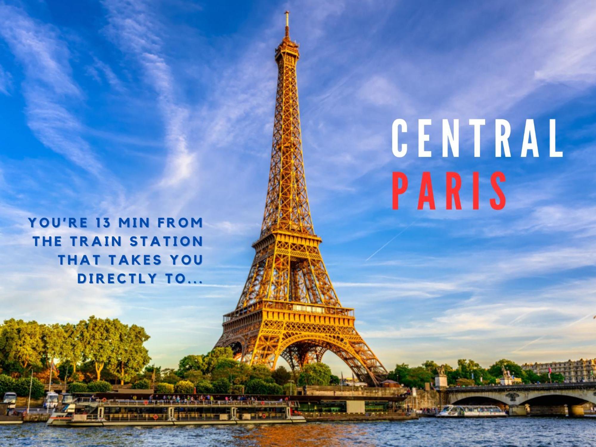 Once Upon A Time - 7Min From Disneyland - Free Private Parking - Self Checkin - Balcony - Barbecue Magny-le-Hongre Eksteriør billede